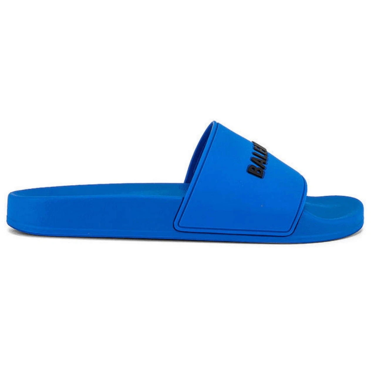 Comfortable 4243 BALENCIAGA RUBBER LOGO POOL SLIDE SANDALS – BBS1