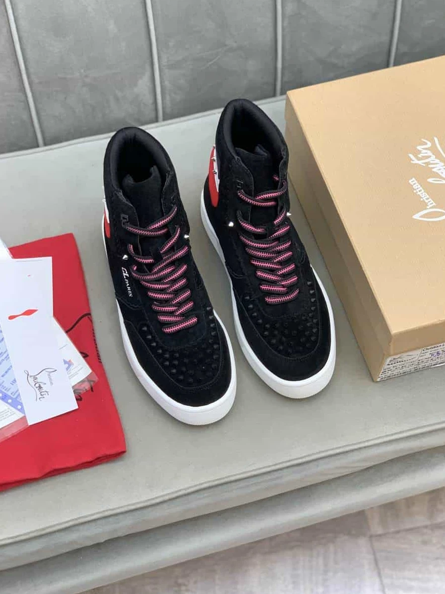 Comfortable 6286 CHRISTIAN LOUBOUTIN HIGH TOP SNEAKER – CL120