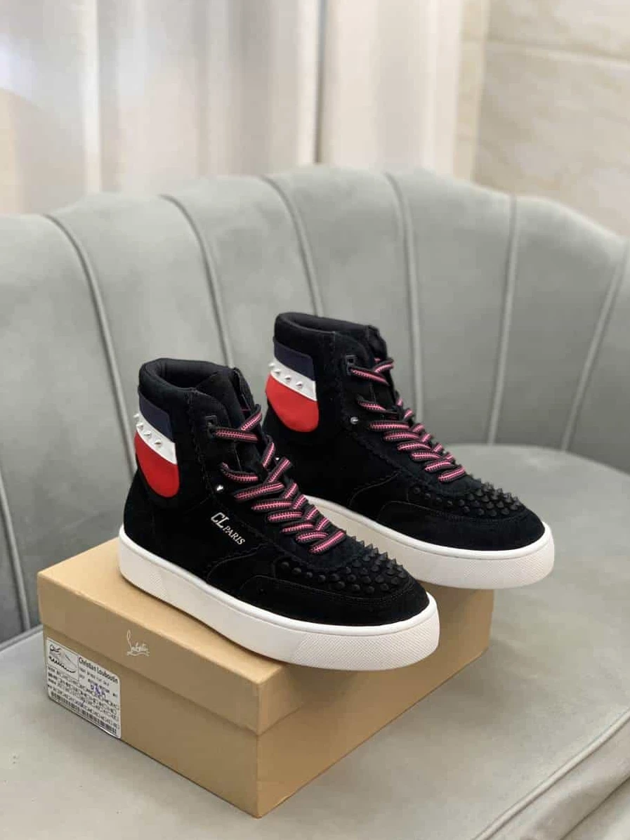 Comfortable 6286 CHRISTIAN LOUBOUTIN HIGH TOP SNEAKER – CL120