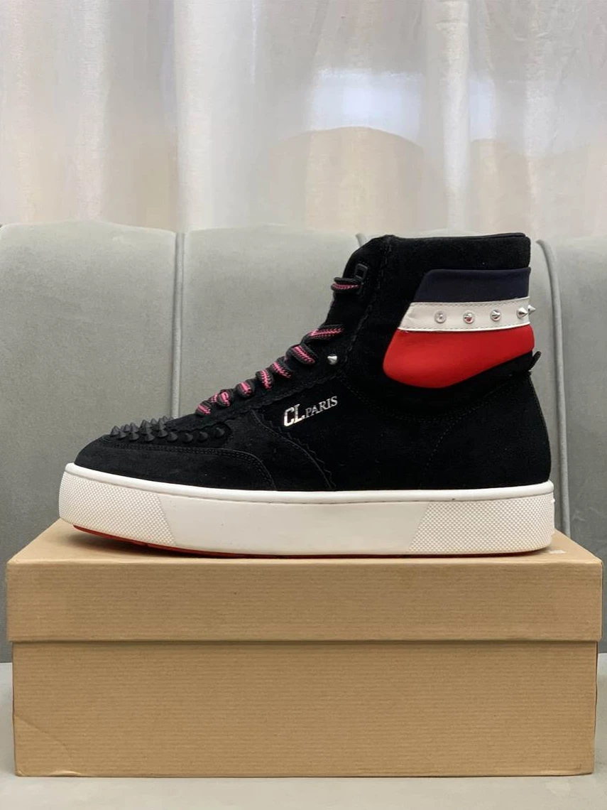 Comfortable 6286 CHRISTIAN LOUBOUTIN HIGH TOP SNEAKER – CL120