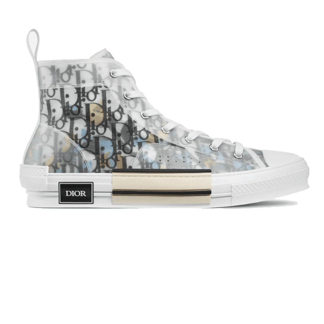 DIOR B23 HIGH TOP ALEX FOXTON OBLIQUE – CD35 StreetReady 2634