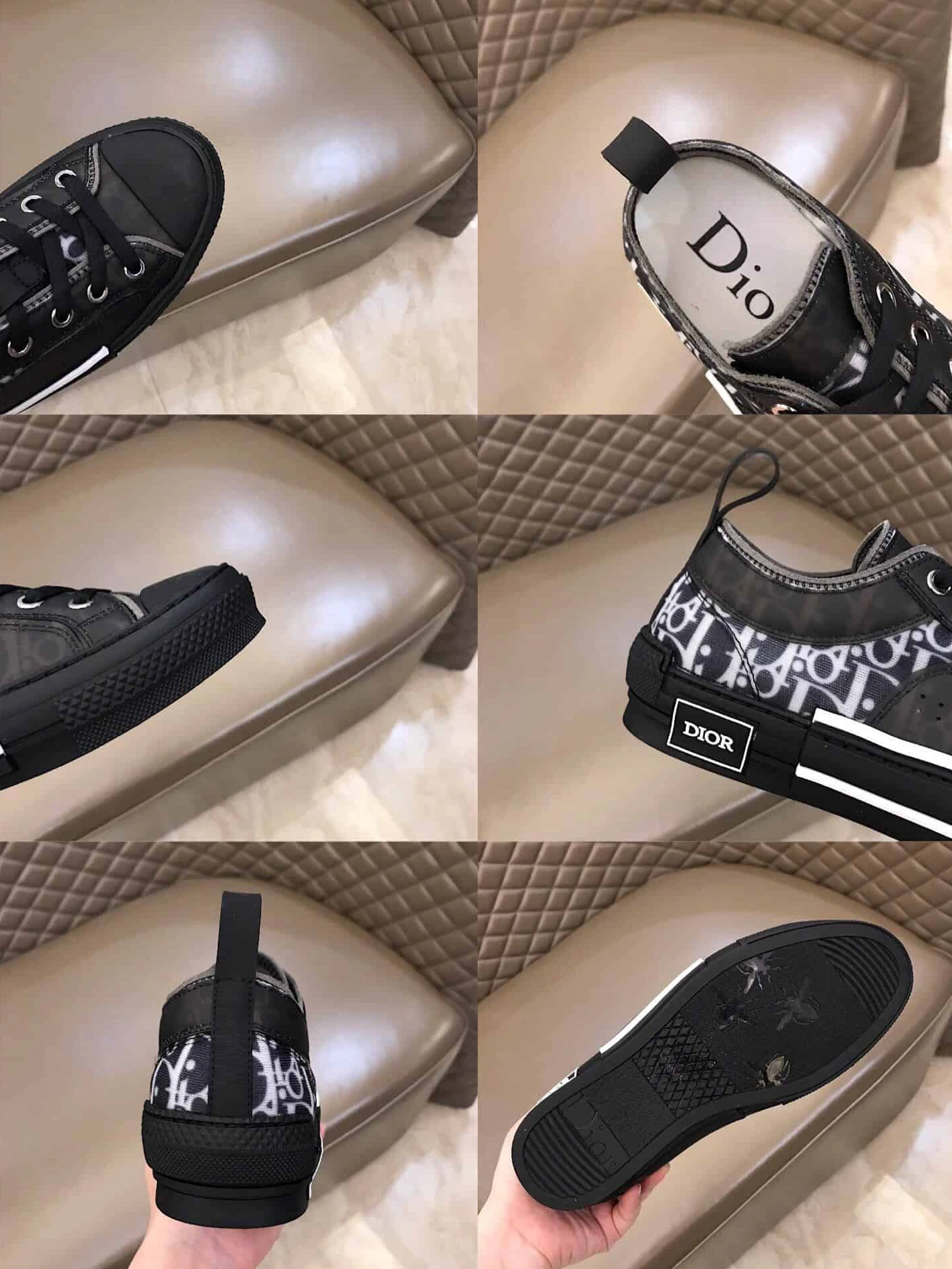 DIOR “B23” LOW-TOP DIOR OBLIQUE SNEAKER – CD1 Trendy 9984