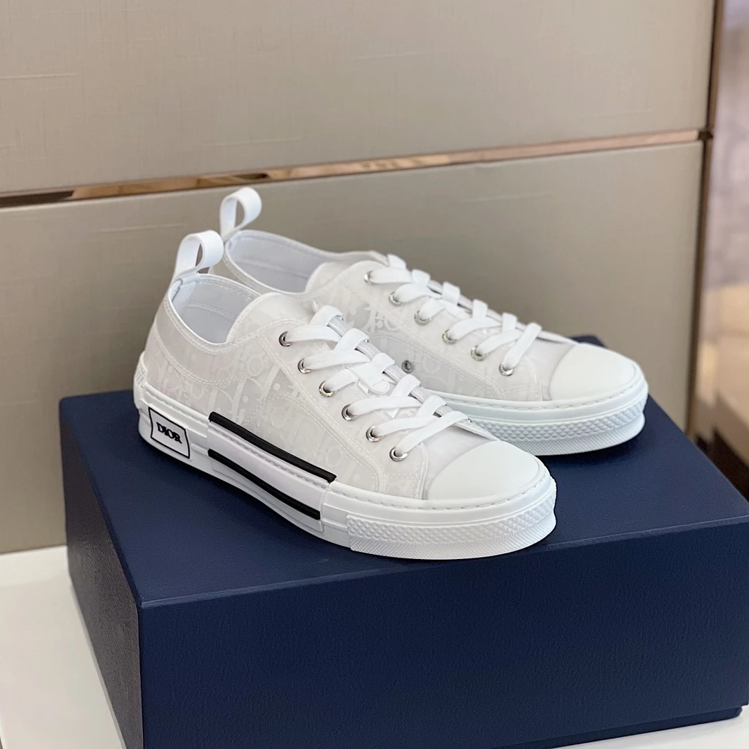 DIOR “B23” LOW-TOP DIOR OBLIQUE SNEAKER – CD7 BestValue 3205