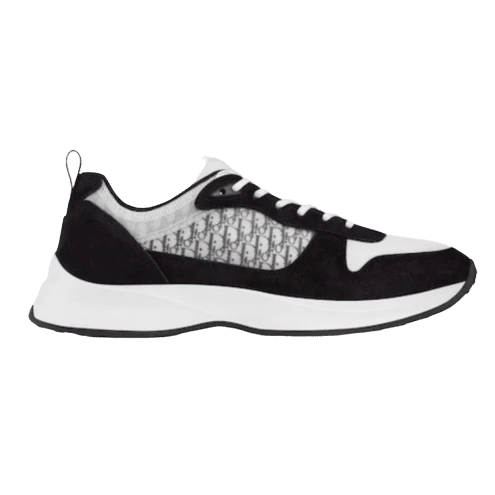 DIOR B25 OBLIQUE BLACK SUEDE RUNNER – CD37 TopPick 5281