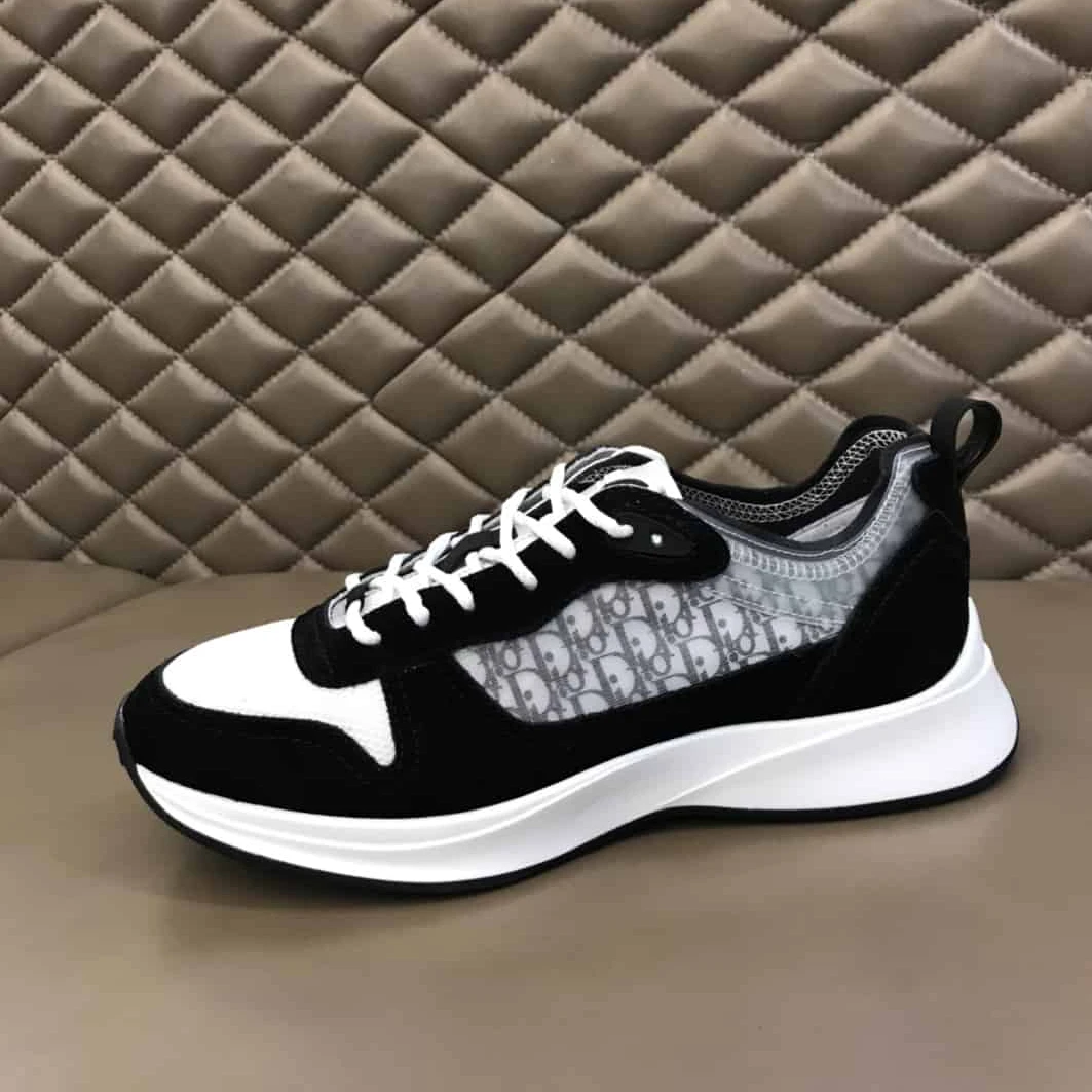 DIOR B25 OBLIQUE BLACK SUEDE RUNNER – CD37 TopPick 5281