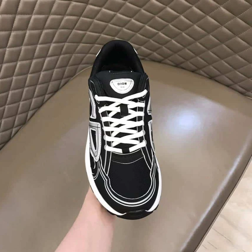 DIOR B30 SNEAKERS BLACK MESH AND TECHNICAL FABRIC – CD88 EasyMatch 3055
