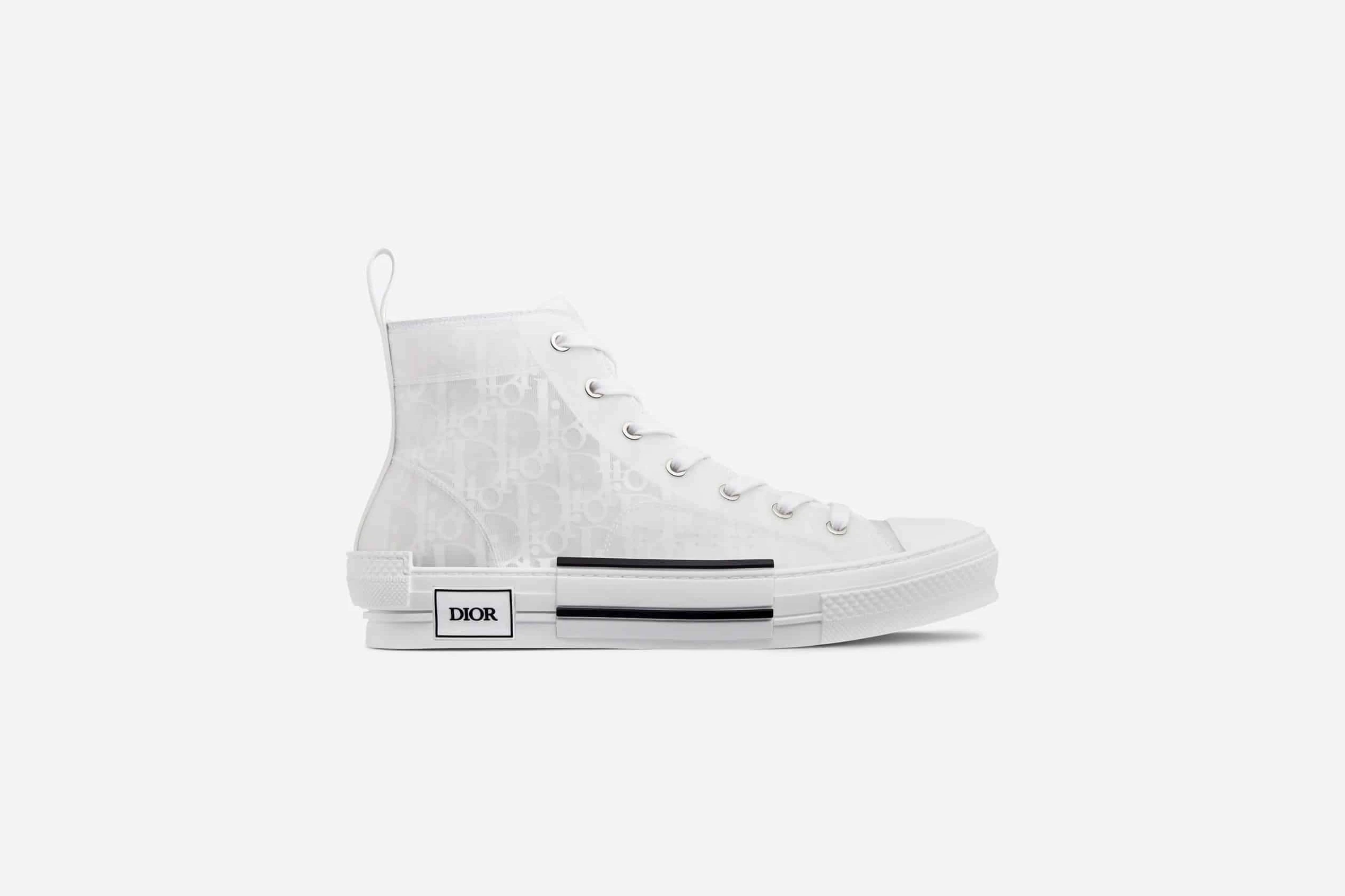 DIOR LIMITED EDITION “B23” HIGH-TOP DIOR OBLIQUE SNEAKER- CD15 DailyWear 1626