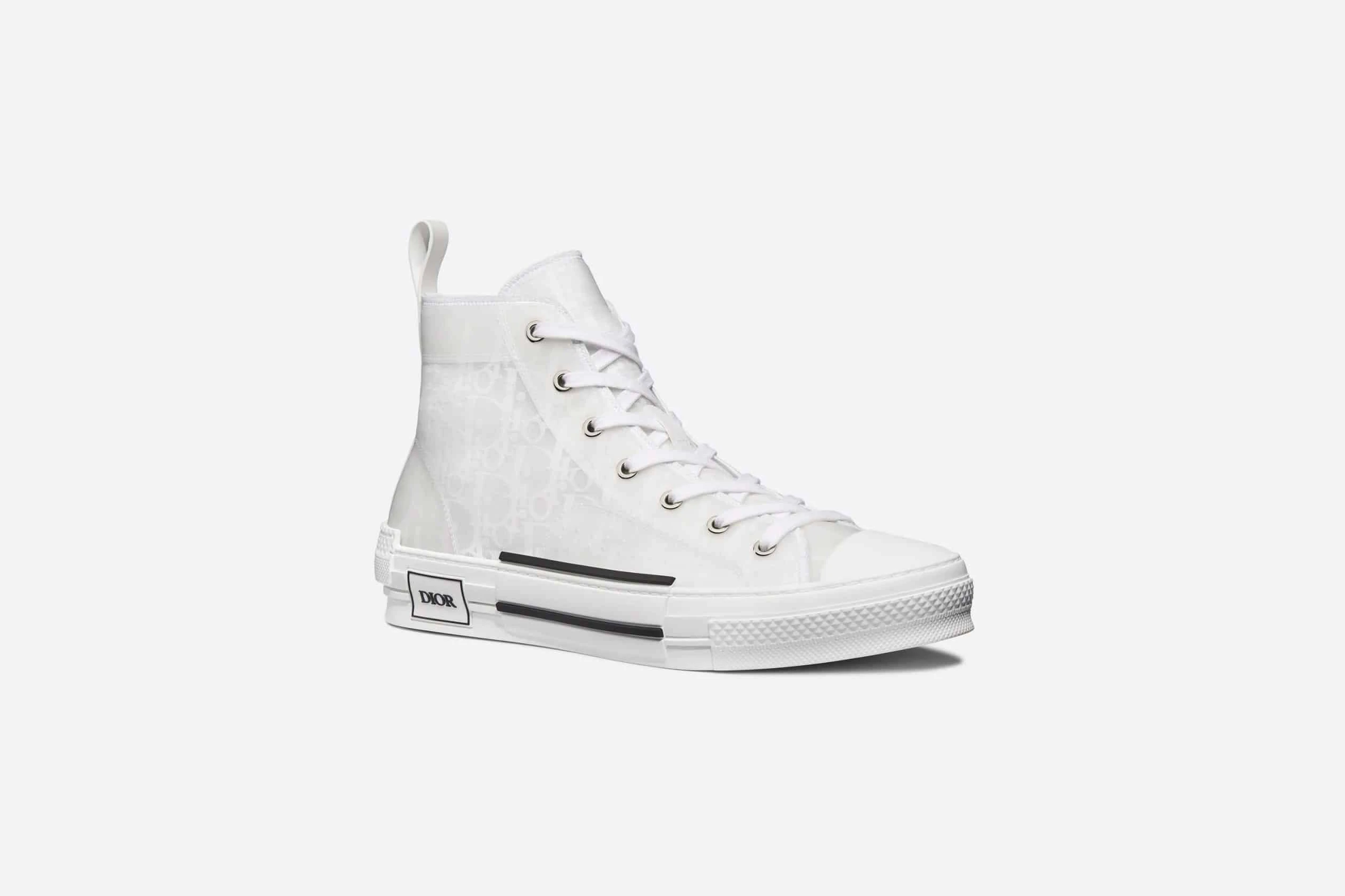 DIOR LIMITED EDITION “B23” HIGH-TOP DIOR OBLIQUE SNEAKER- CD15 DailyWear 1626