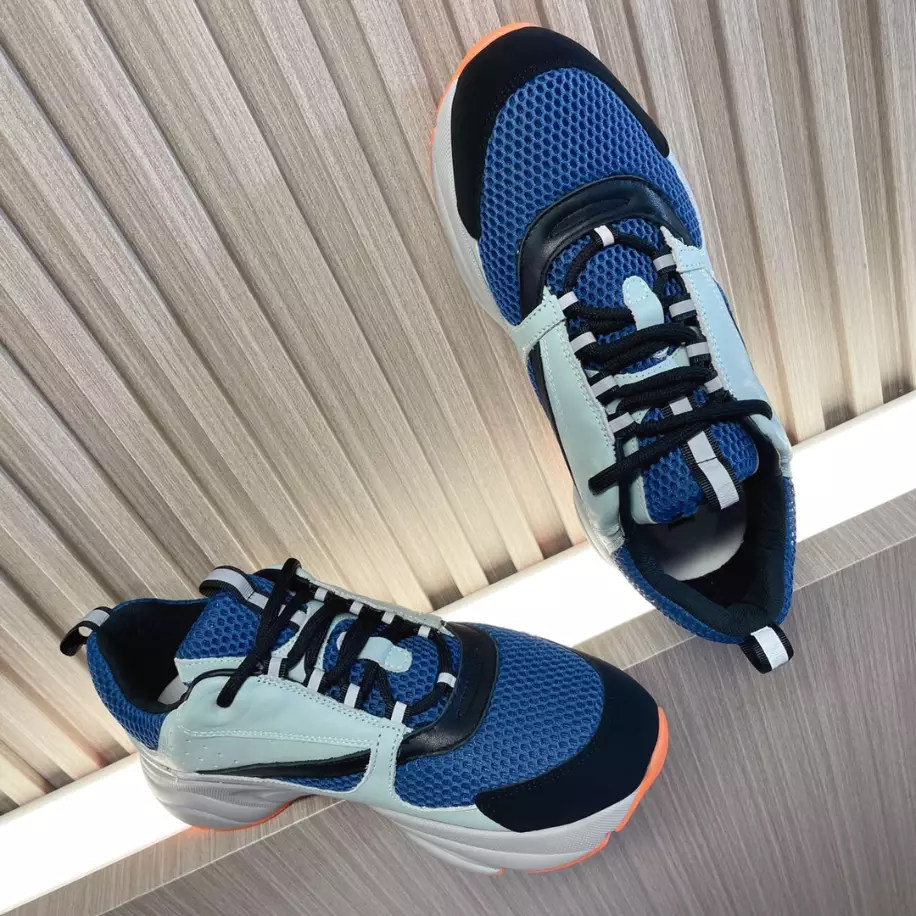 Fashionable 225 B22 SNEAKER TECHNICAL MESH WITH AND CALFSKIN – CD127