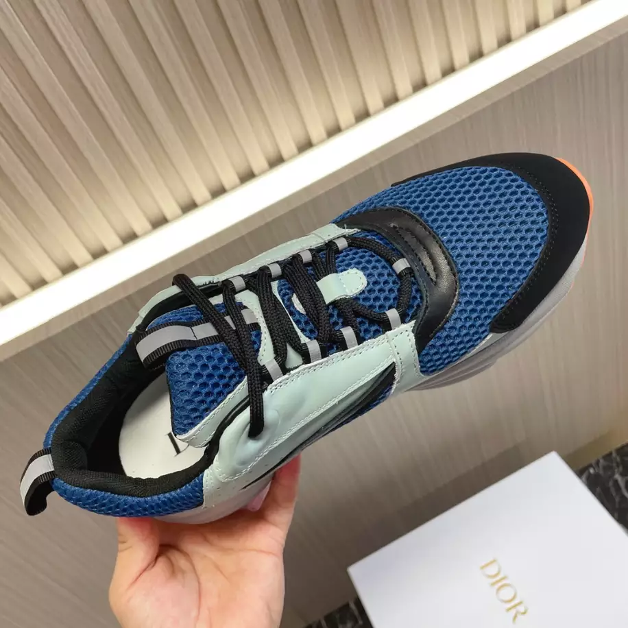 Fashionable 225 B22 SNEAKER TECHNICAL MESH WITH AND CALFSKIN – CD127