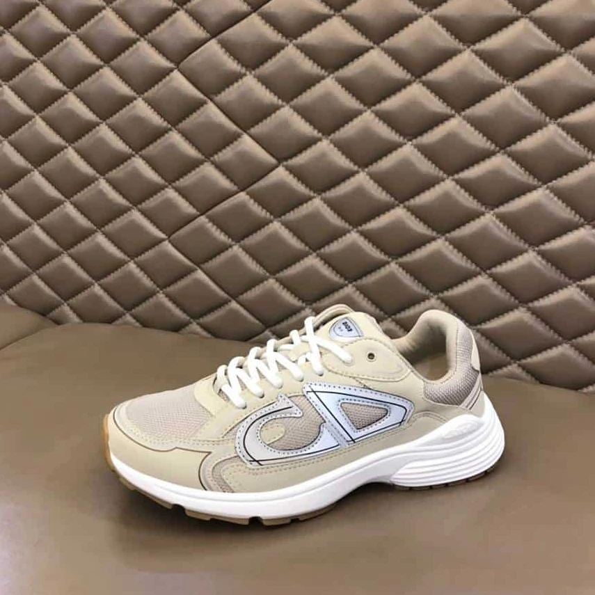 Fashionable 3079 DIOR B30 SNEAKERS CREAM MESH AND TECHNICAL FABRIC – CD89
