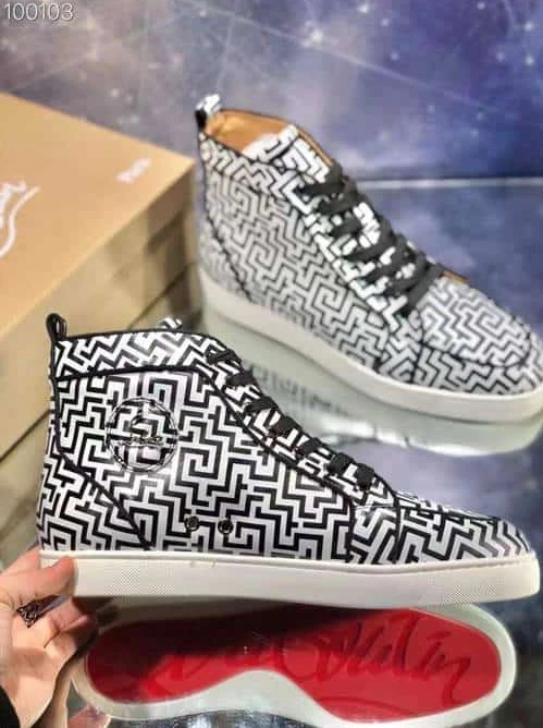 GoodFit 2453 CHRISTIAN LOUBOUTIN HIGH TOP SNEAKER – CL136
