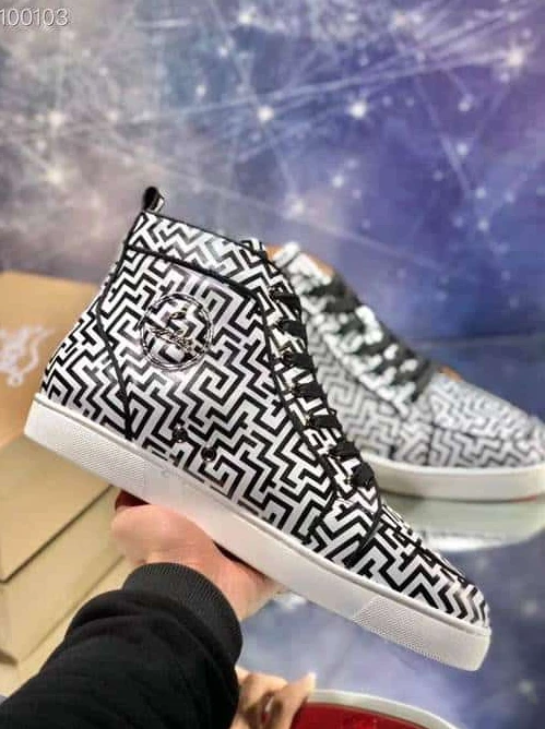 GoodFit 2453 CHRISTIAN LOUBOUTIN HIGH TOP SNEAKER – CL136