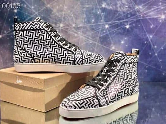 GoodFit 2453 CHRISTIAN LOUBOUTIN HIGH TOP SNEAKER – CL136
