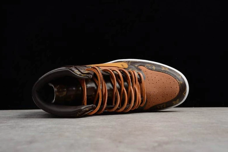 GoodFit 8009 NIKE AIR JORDAN 1 HIGH X OFF WHITE NRG COFFEE BROWN – NK002
