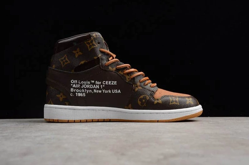 GoodFit 8009 NIKE AIR JORDAN 1 HIGH X OFF WHITE NRG COFFEE BROWN – NK002