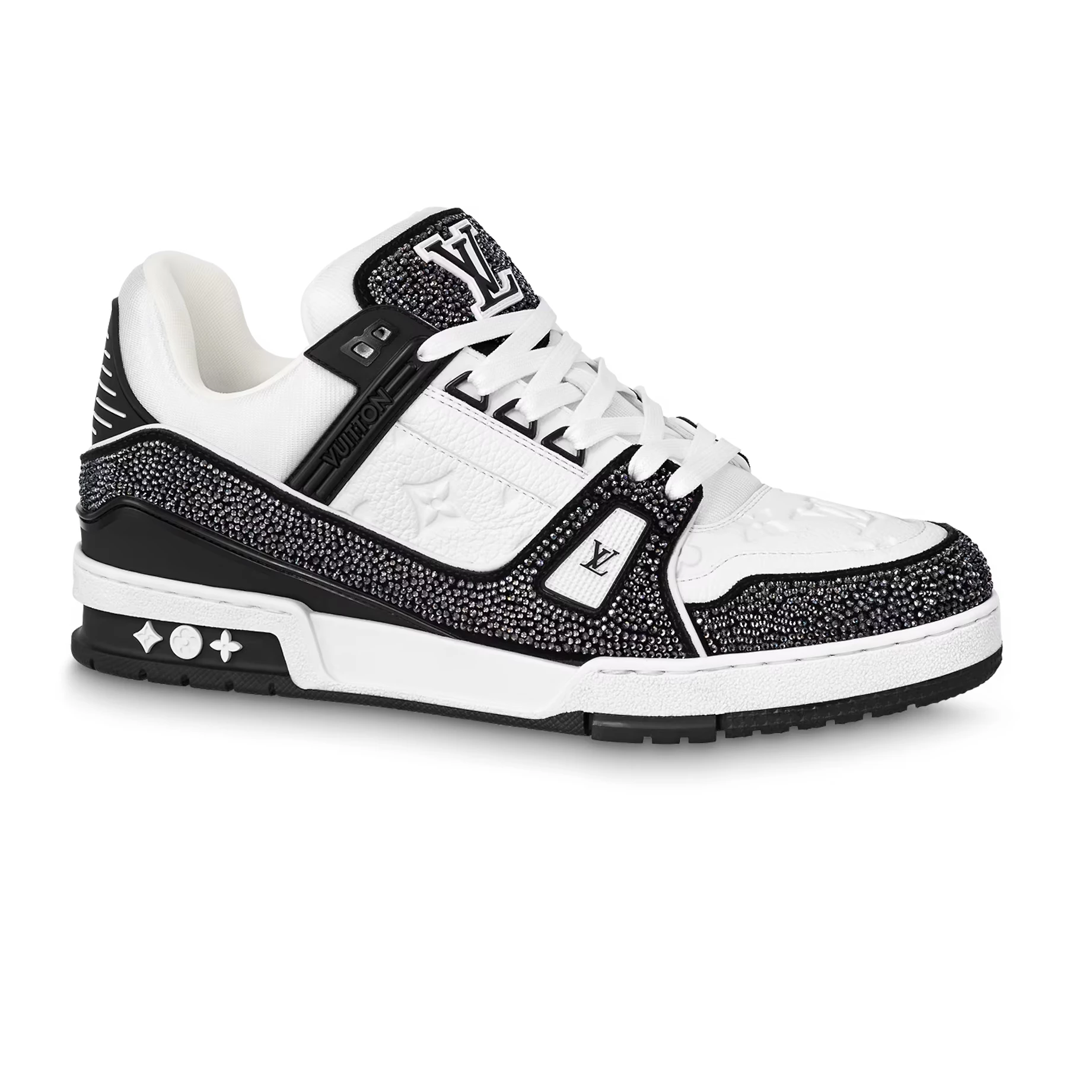 HighQuality 6480 LOUIS VUITTON LV TRAINER SNEAKER IN BLACK  – LSVT361