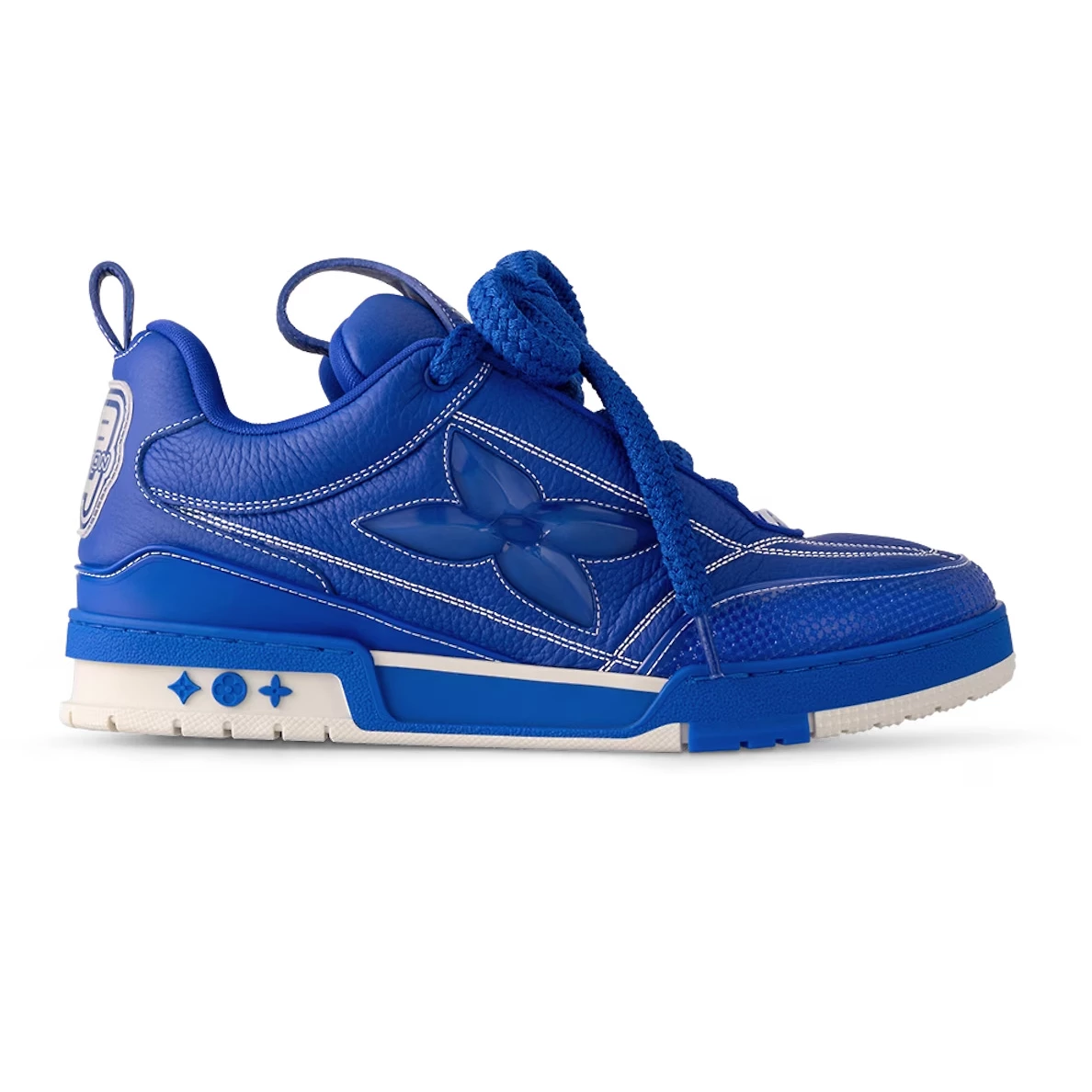 HighQuality 8174 LOUIS VUITTON SKATE SNEAKERS IN BLUE  – LSVT327