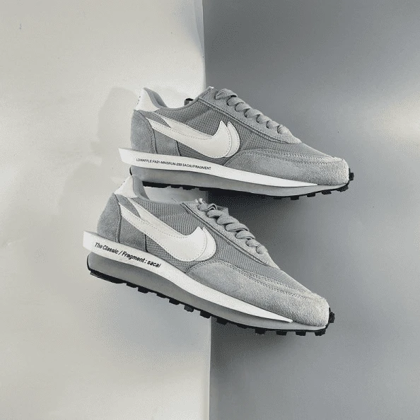 HighQuality 8398 LDWAFFLE X SACAI X FRAGMENT LIGHT SMOKE GREY SNEAKER – NK001
