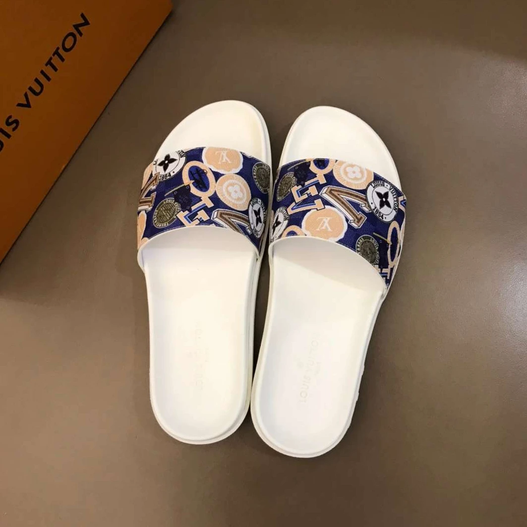 LOUIS VUITTON MEN SLIDES – LVS50 Affordable 8889