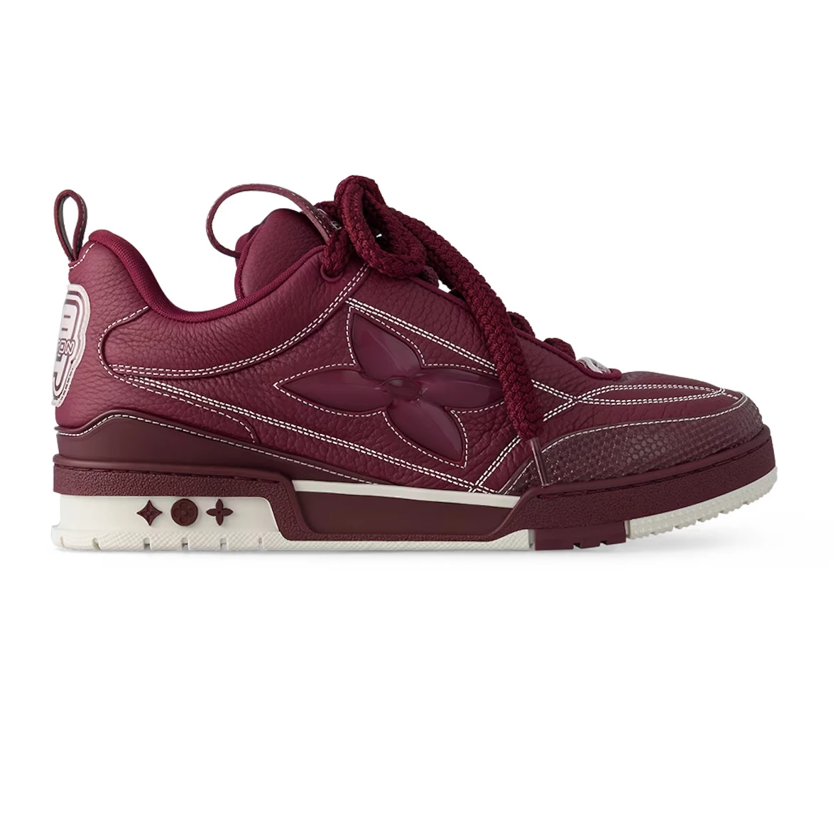 LOUIS VUITTON SKATE SNEAKERS IN BORDEAUX RED – LSVT326 DailyWear 5571