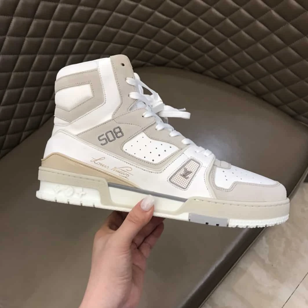 LOUIS VUITTON TRAINER SNEAKER BOOT – LV155 HighQuality 8126