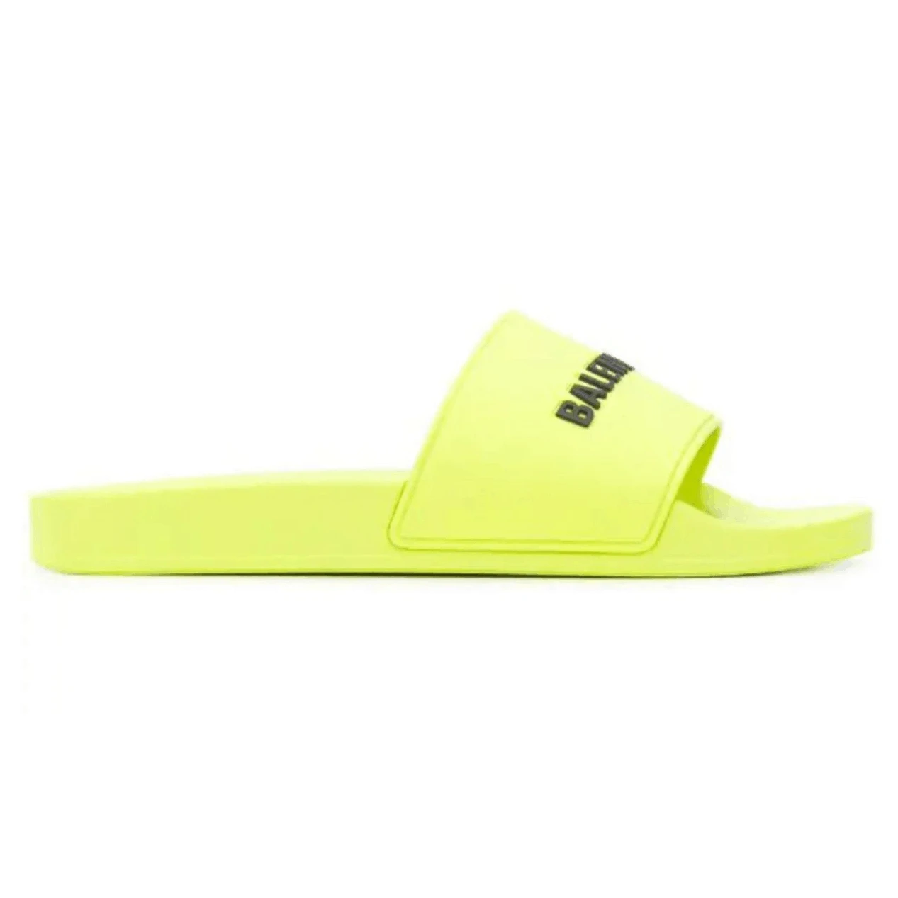 NewStyle 6392 BALENCIAGA RUBBER LOGO POOL SLIDE SANDALS – BBS2