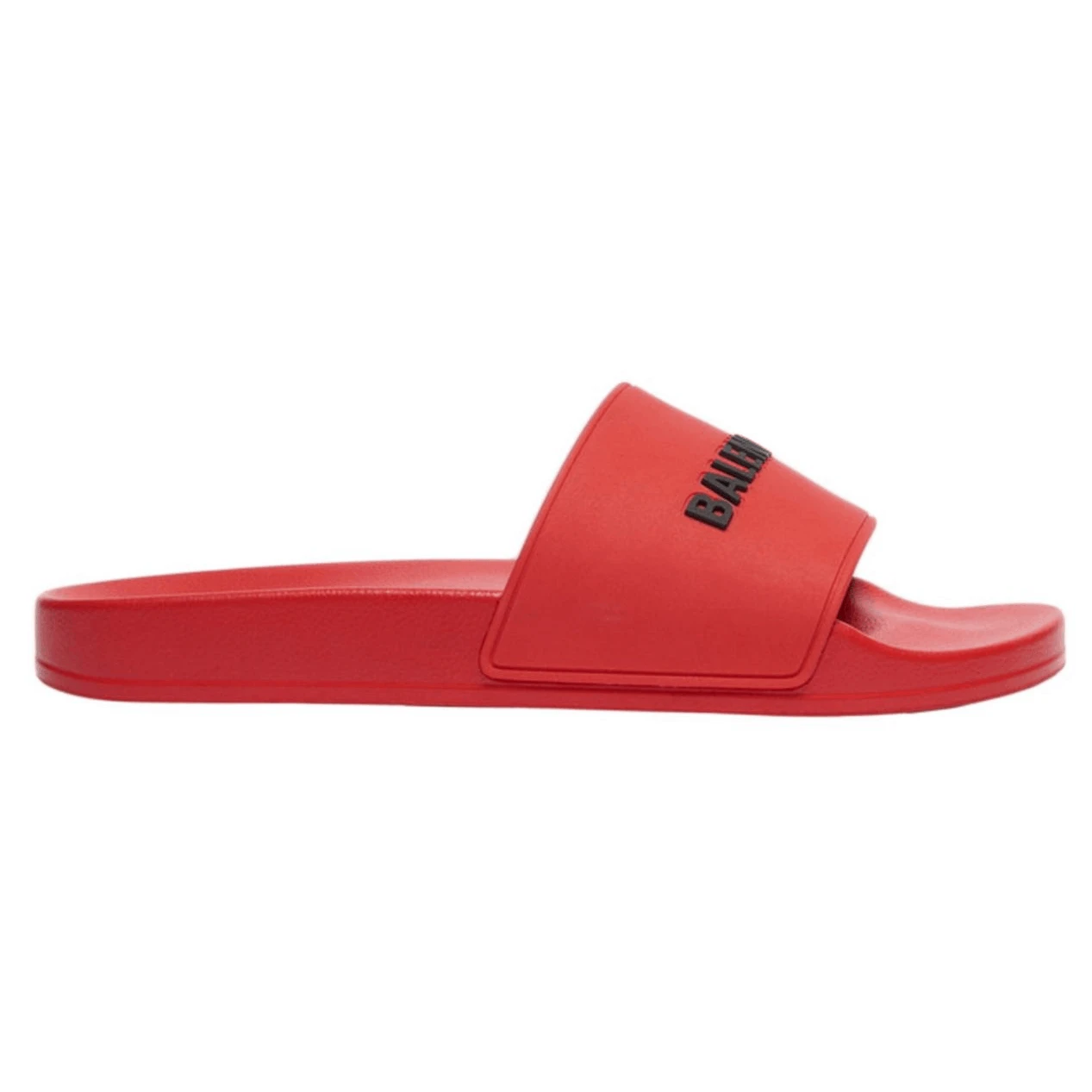 SmartChoice 3104 BALENCIAGA RUBBER LOGO POOL SLIDE SANDALS – BBS4