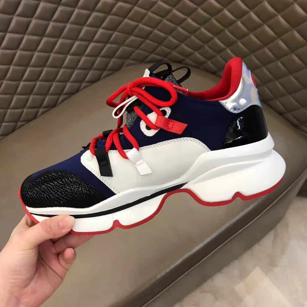 TopPick 5012 CHRISTIAN LOUBOUTIN RED- RUNNER SNEAKER – CL057