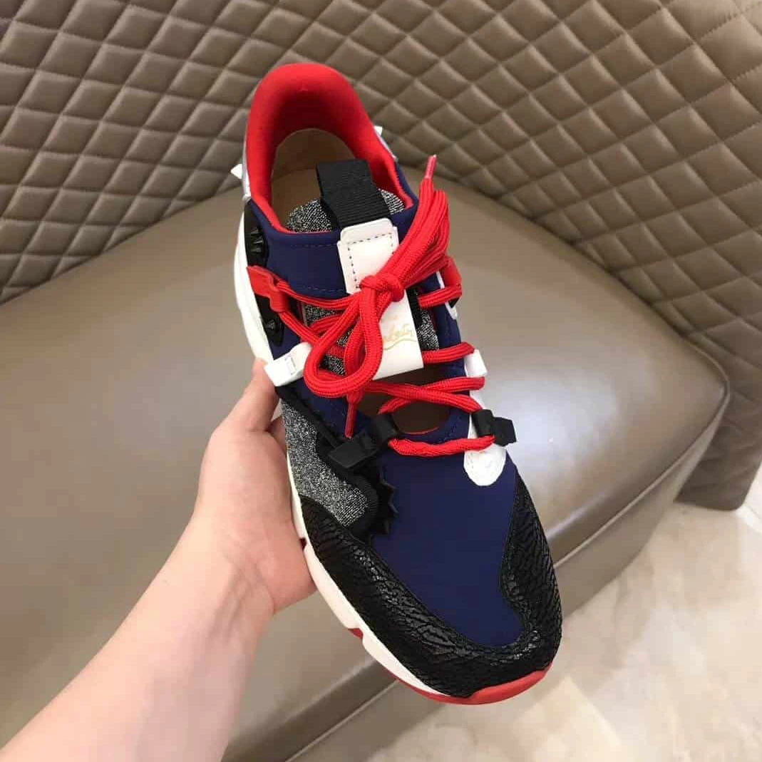 TopPick 5012 CHRISTIAN LOUBOUTIN RED- RUNNER SNEAKER – CL057