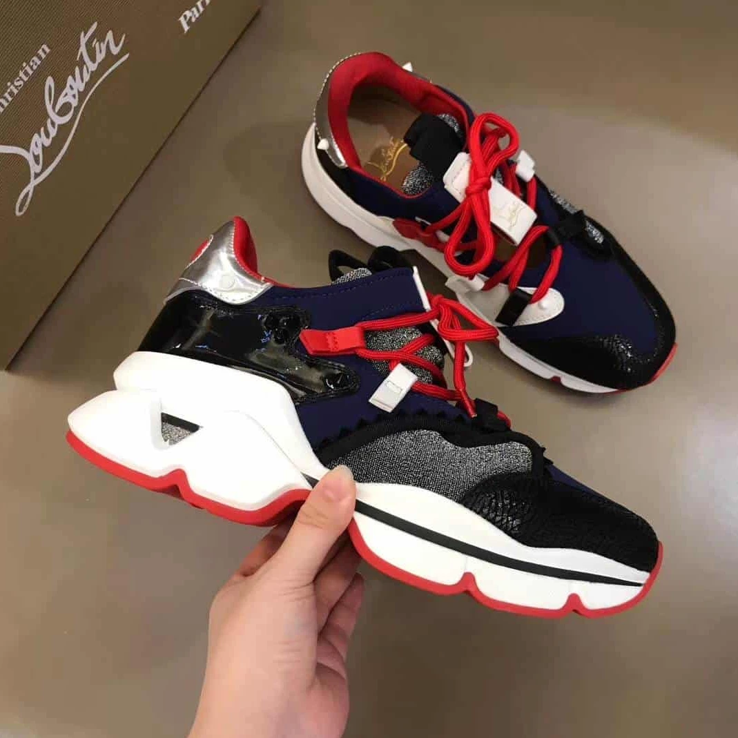 TopPick 5012 CHRISTIAN LOUBOUTIN RED- RUNNER SNEAKER – CL057