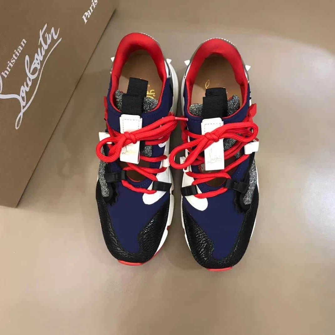 TopPick 5012 CHRISTIAN LOUBOUTIN RED- RUNNER SNEAKER – CL057