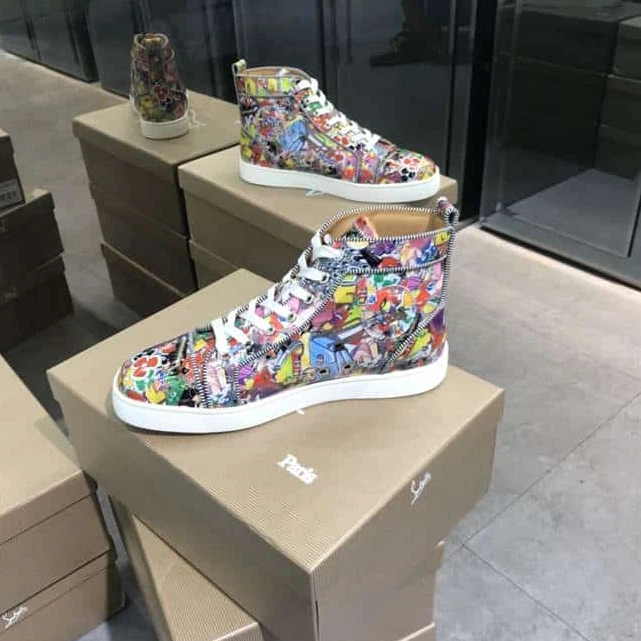 Trendy 2031 CHRISTIAN LOUBOUTIN HIGH TOP SNEAKER – CL118