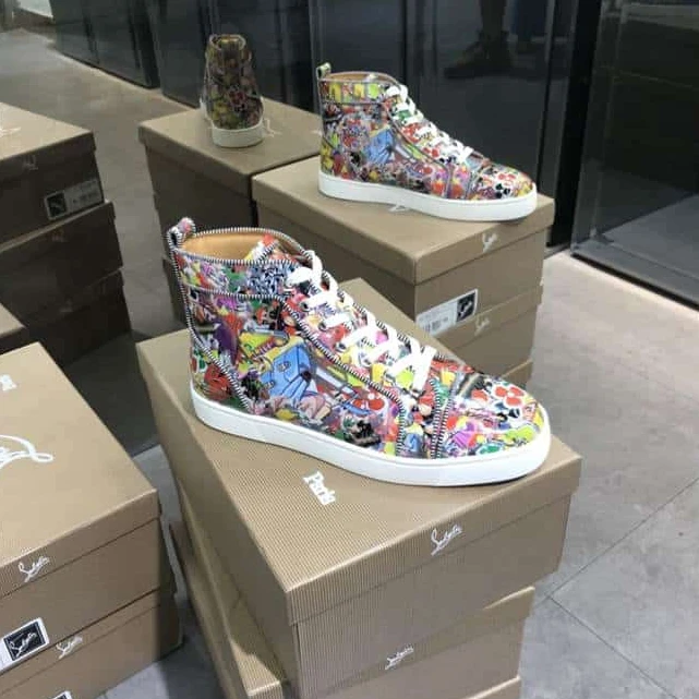Trendy 2031 CHRISTIAN LOUBOUTIN HIGH TOP SNEAKER – CL118