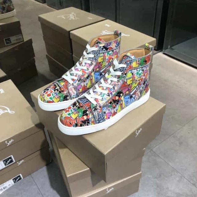 Trendy 2031 CHRISTIAN LOUBOUTIN HIGH TOP SNEAKER – CL118