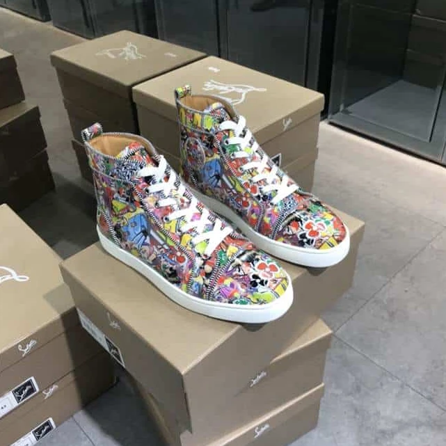 Trendy 2031 CHRISTIAN LOUBOUTIN HIGH TOP SNEAKER – CL118