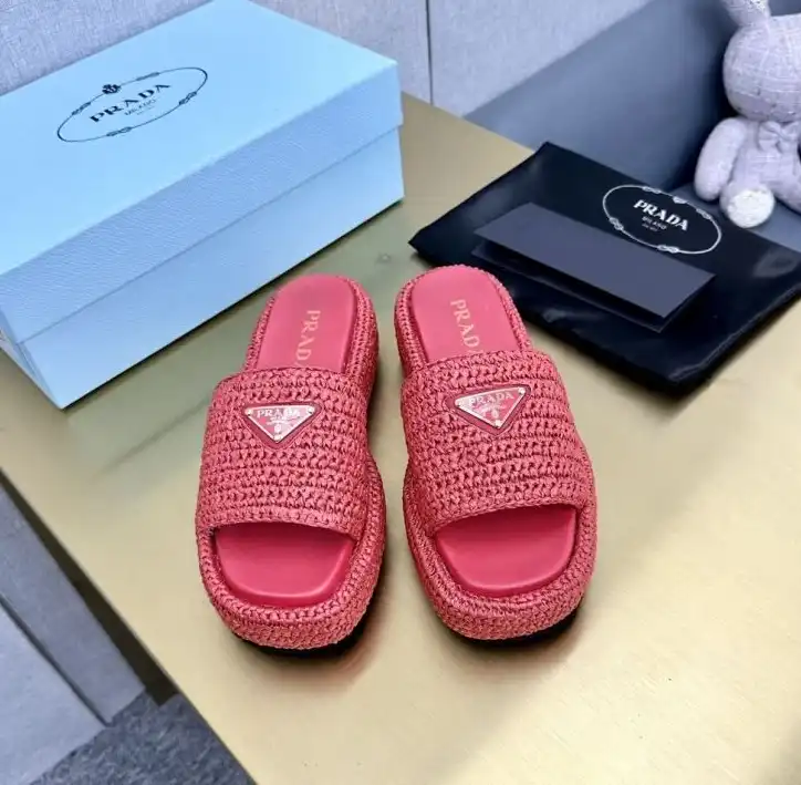 hype Prada Slippers