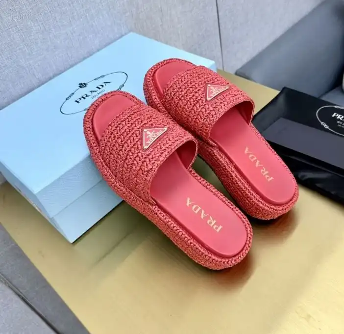 hype Prada Slippers