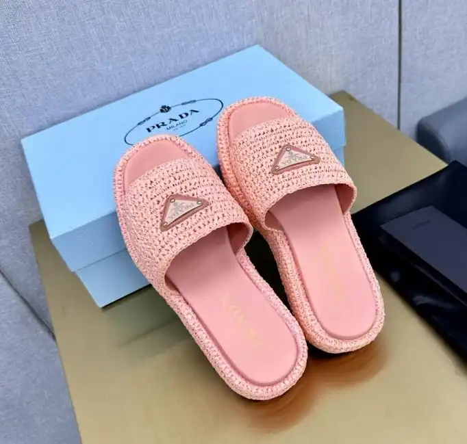 hype Prada Slippers