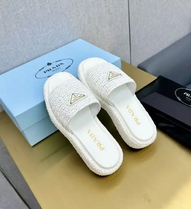 hype Prada Slippers