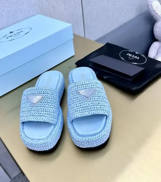 hype Prada Slippers