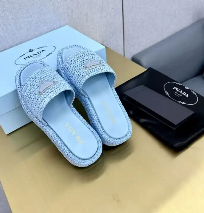 hype Prada Slippers