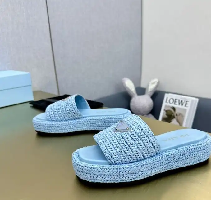 hype Prada Slippers