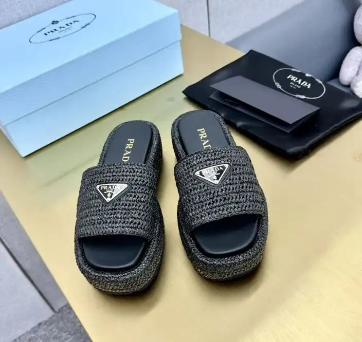 hype Prada Slippers