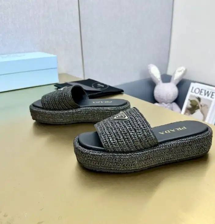 hype Prada Slippers