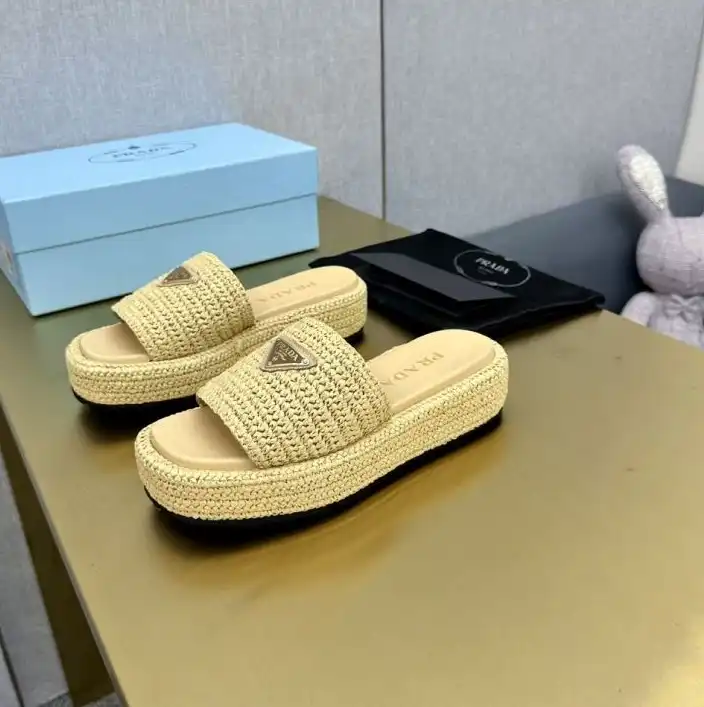 hype Prada Slippers