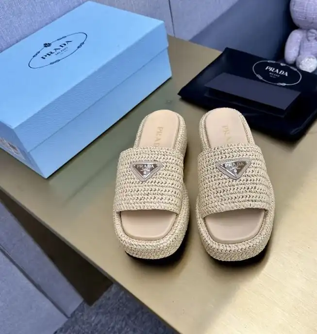 hype Prada Slippers