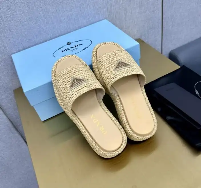 hype Prada Slippers