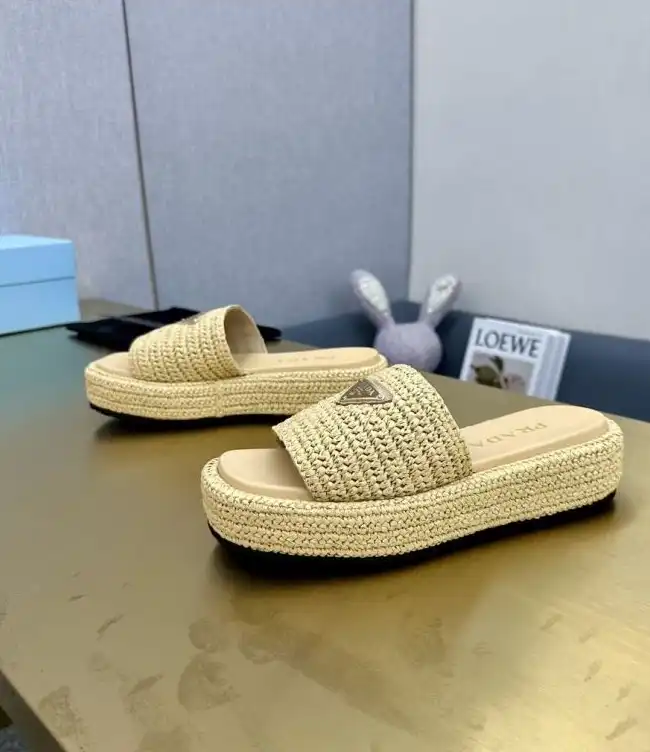 hype Prada Slippers