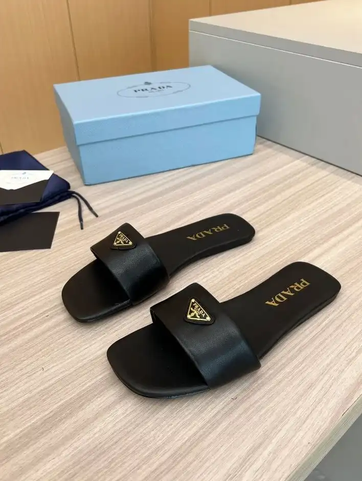 hype Prada Slippers